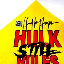 Hogan's Beach Shop AUTOGRAPHED APPAREL Hulk Hogan Signed Hulk Still Rules Bandana 3 Hogan's Beach Shop AUTOGRAPHED APPAREL Hulk Hogan Signed Hulk Still Rules Bandana