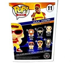 Hogan's Beach Shop AUTOGRAPHED TOYS & FIGURES Hulk Hogan Signed Funko Pop! WWE Action Figure Hulkamania! YELLOW