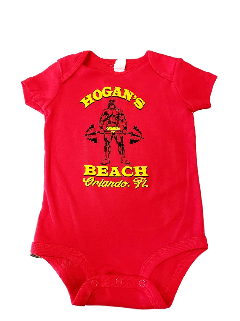 Hogan's Beach Shop KID'S Hulk Rule's Gym Onesie Hogan's Beach Shop KID'S Hulk Rule's Gym Onesie