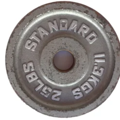 Hogan's Beach Shop Hulk Hogan Signed Personal 25lb Weight Lifting Plates