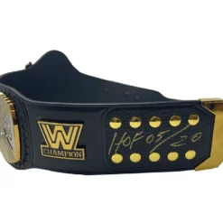 Hogan's Beach Shop AUTOGRAPHED TITLE BELTS WWE Winged Eagle Dual Plated Championship Replica Title Signed