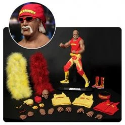 Hogan's Beach Shop Hulk Hogan Signed Storm Collectibles Action Figure AUTOGRAPHED TOYS & FIGURES
