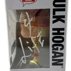 Hogan's Beach Shop Python Power Funko Pop Signed In White