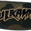 Hogan's Beach Shop Camo Hulkamania Weightbelt Signed (M) AUTOGRAPHED WEIGHT BELTS