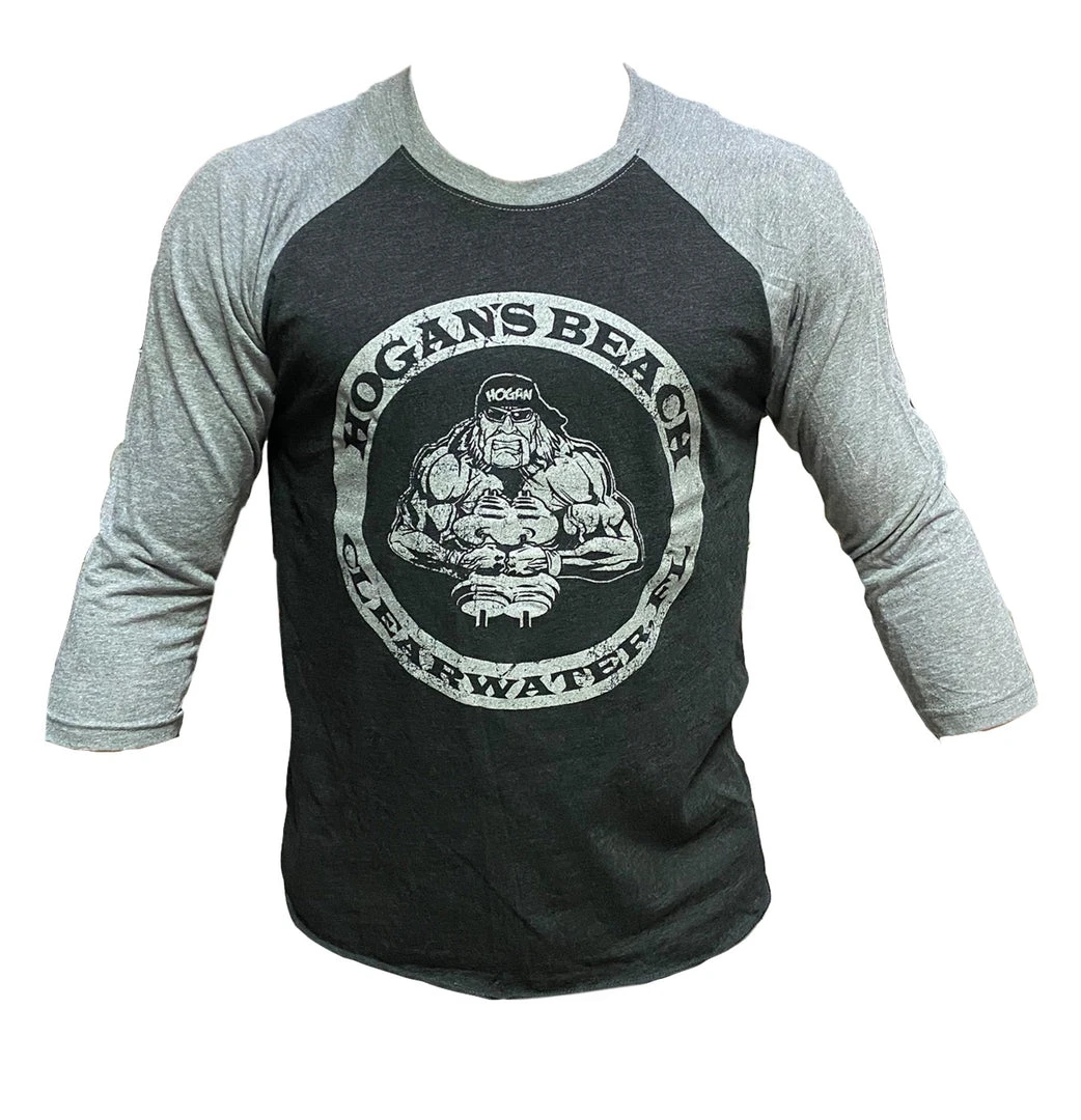 Hogan's Beach Shop CLOTHING Hogans Beach Shop Half Sleeve Grey Hogan's Beach Shop CLOTHING Hogans Beach Shop Half Sleeve Grey