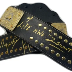 Hogan's Beach Shop 2 Tone WCW Big Gold Hulk Hogan Signed