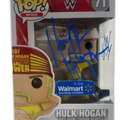 Hogan's Beach Shop Python Power Funko Pop Signed In Blue