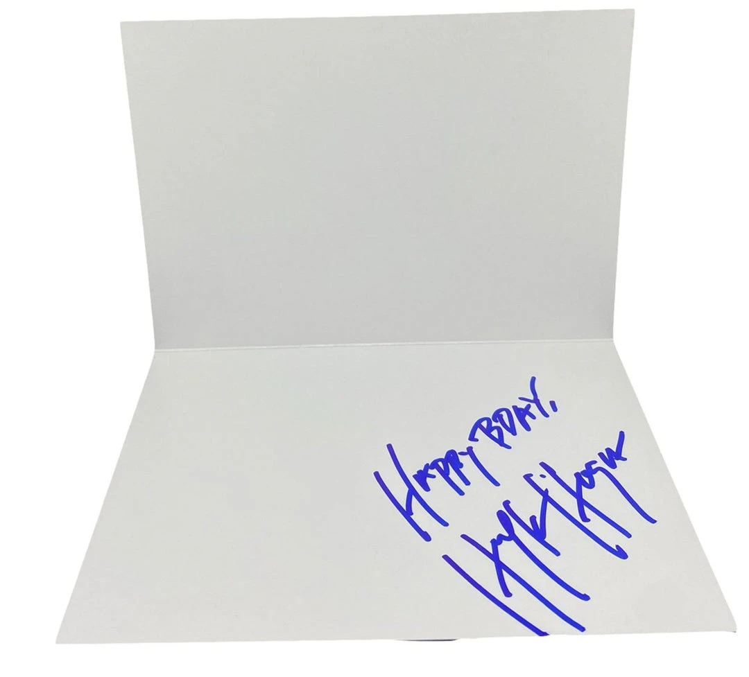 Hogan's Beach Shop Birthday Card Signed 2 Hogan's Beach Shop Birthday Card Signed