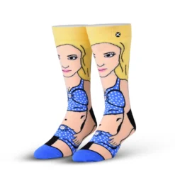 Hulk Hogan's Wrestling Shop Charlotte Flair ODD SOCKS CLOTHING