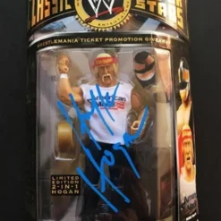 Hogan's Beach Shop 2 In 1 Limited Edition Hulk Hogan Signed Classic Super Stars Action Figure