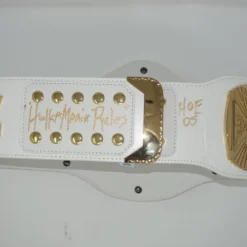 Hogan's Beach Shop Signed WWE White Winged Eagle Replica Belt