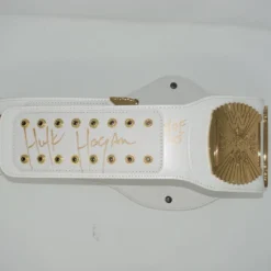 Hogan's Beach Shop Signed WWE White Winged Eagle Replica Belt