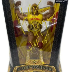 Hogan's Beach Shop AUTOGRAPHED TOYS & FIGURES Hulk Hogan Signed Defining Moments WWE Action Figure