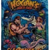 Hogan's Beach Shop Dive Bar Flat Magnet SOUVENIRS
