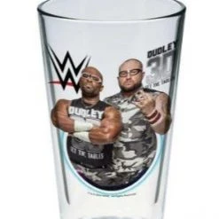Hogan's Beach Shop The Dudley Boyz WWE Pint Glass