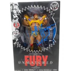 Hogan's Beach Shop Hulk Hogan Signed Unmatched Fury Figure