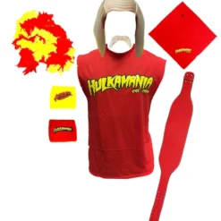 Hogan's Beach Shop Hulkamania Complete Costume Adult CLOTHING