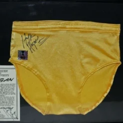 Hogan's Beach Shop Ring Worn Hulk Hogan Signed Trunks