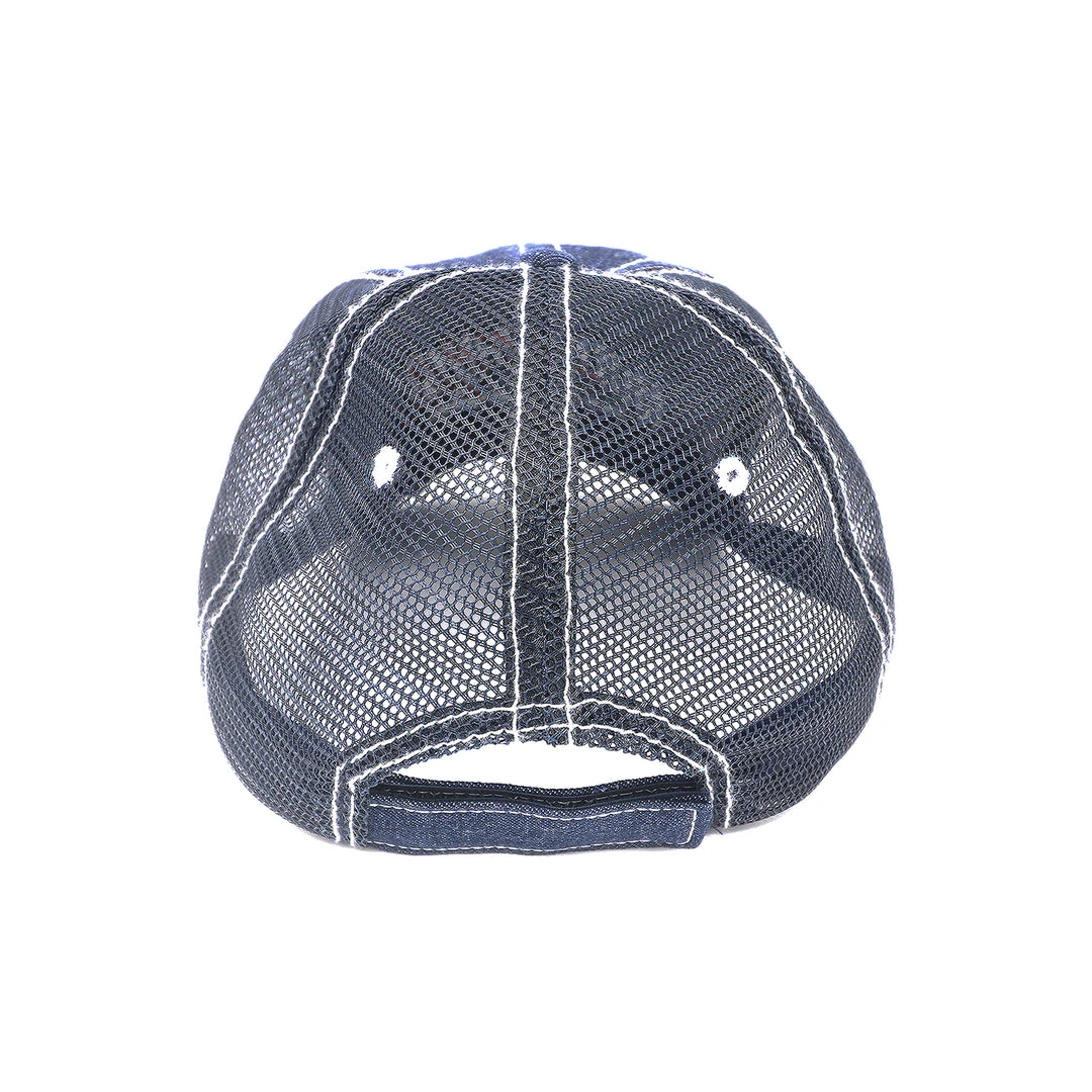 Hogan's Beach Shop Hulkamania Flag Denim Hat 3 Hogan's Beach Shop Hulkamania Flag Denim Hat