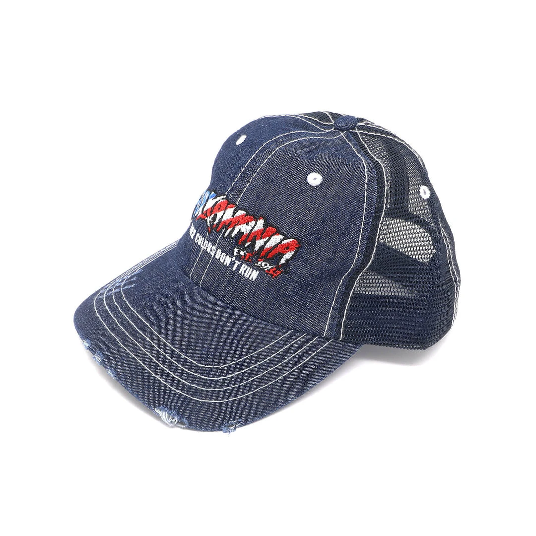 Hogan's Beach Shop Hulkamania Flag Denim Hat 2 Hogan's Beach Shop Hulkamania Flag Denim Hat