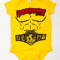 Hogan's Beach Shop Hulkamania Heavyweight Champion Onesie CLOTHING