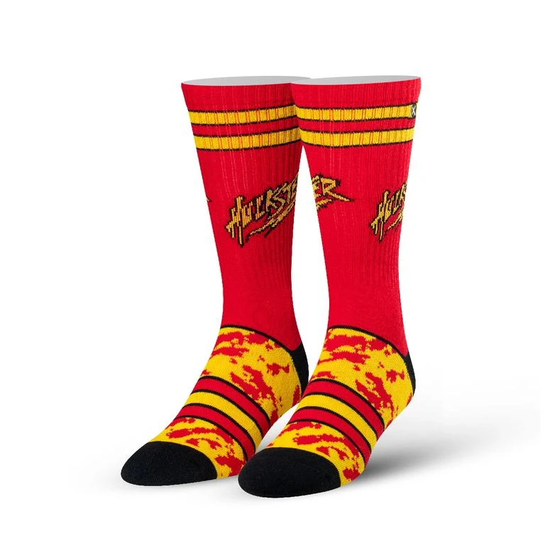 Hogan's Beach Shop Hulk Hogan "Hulkster" ODD SOX ODD SOCKS Hogan's Beach Shop Hulk Hogan "Hulkster" ODD SOX ODD SOCKS