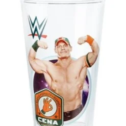 Hogan's Beach Shop John Cena Approved WWE Pint Glass HOUSEWARES