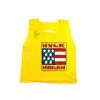 Hogan's Beach Shop Original Hulk Hogan Signed Yellow American Flag Shirt