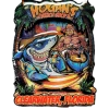 Hogan's Beach Shop SOUVENIRS 3D Shark Hammock Wood Magnet