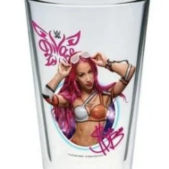 Hogan's Beach Shop HOUSEWARES Sasha Banks WWE Pint Glass