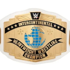 Hogan's Beach Shop White WWE Intercontinental Championship Commemorative Title Belt BELTS