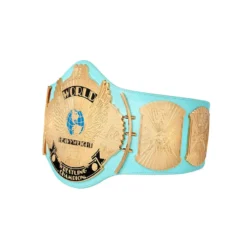Hogan's Beach Shop BELTS Turquiose Replica Winged Eagle WWE Championship Title Belt