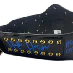 Hogan's Beach Shop Hulk Hogan Signed WWE Winged Eagle Replica Belt W Free Signed 8x10 BELTS