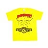 Hogan's Beach Shop Yellow Hulkamania Heavyweight Champion Shirt Kids KID'S
