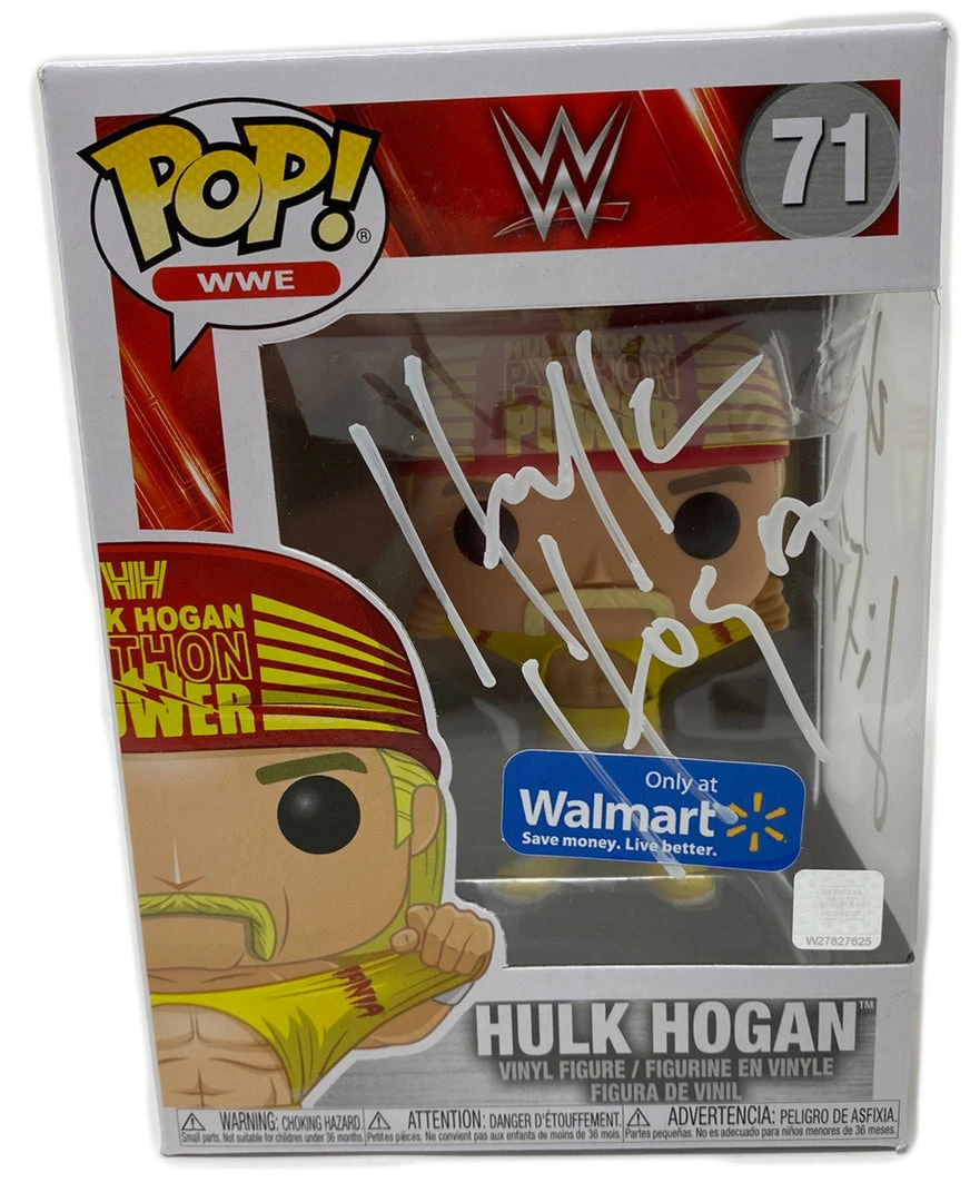 Hogan's Beach Shop Python Power Funko Pop Signed In White Hogan's Beach Shop Python Power Funko Pop Signed In White