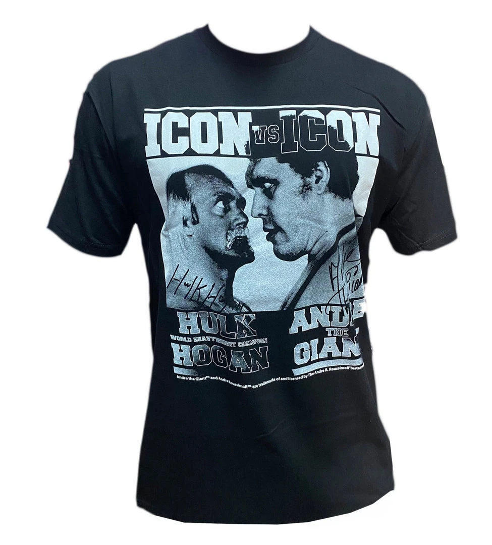 Hogan's Beach Shop CLOTHING Hulk Hogan Versus Andre Icon Shirt 1 Hogan's Beach Shop CLOTHING Hulk Hogan Versus Andre Icon Shirt