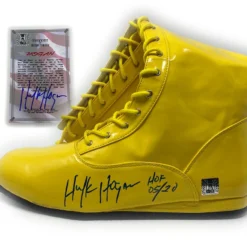 Hogan's Beach Shop Signed Wrestling Boot