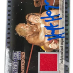 Hogan's Beach Sales 28 Hogan's Beach Shop Signed 2003 Wrestlemania 6 Hollywood Hogan Trading Card TRADING CARDS