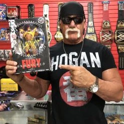 Hogan's Beach Shop Hulk Hogan Signed Unmatched Fury Figure