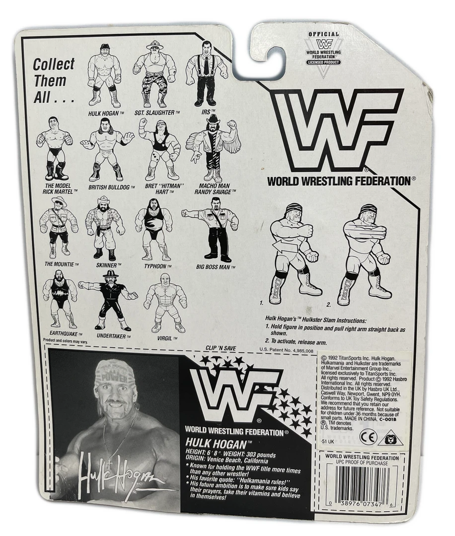 Hogan's Beach Shop Hasbro WWF Hulk Hogan 1992 Hulkster Slam Action Figure Signed AUTOGRAPHED TOYS & FIGURES Hogan's Beach Shop Hasbro WWF Hulk Hogan 1992 Hulkster Slam Action Figure Signed AUTOGRAPHED TOYS & FIGURES