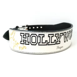 Hogan's Beach Shop Hulk Hogan Signed Hollywood Hogan White Weight Belt