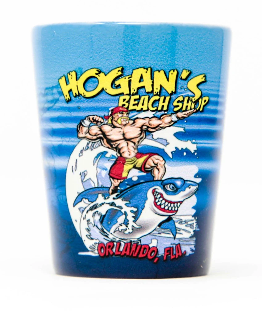 Hogan's Beach Shop HBS Shark 2oz Shot Glass SHOT GLASSES Hogan's Beach Shop HBS Shark 2oz Shot Glass SHOT GLASSES