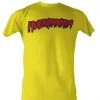 Hogan's Beach Shop Youth Yellow Hulkamania Tee CLOTHING
