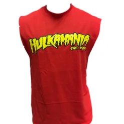 Hogan's Beach Shop Sleeveless Cutoff Hulkamania Shirt