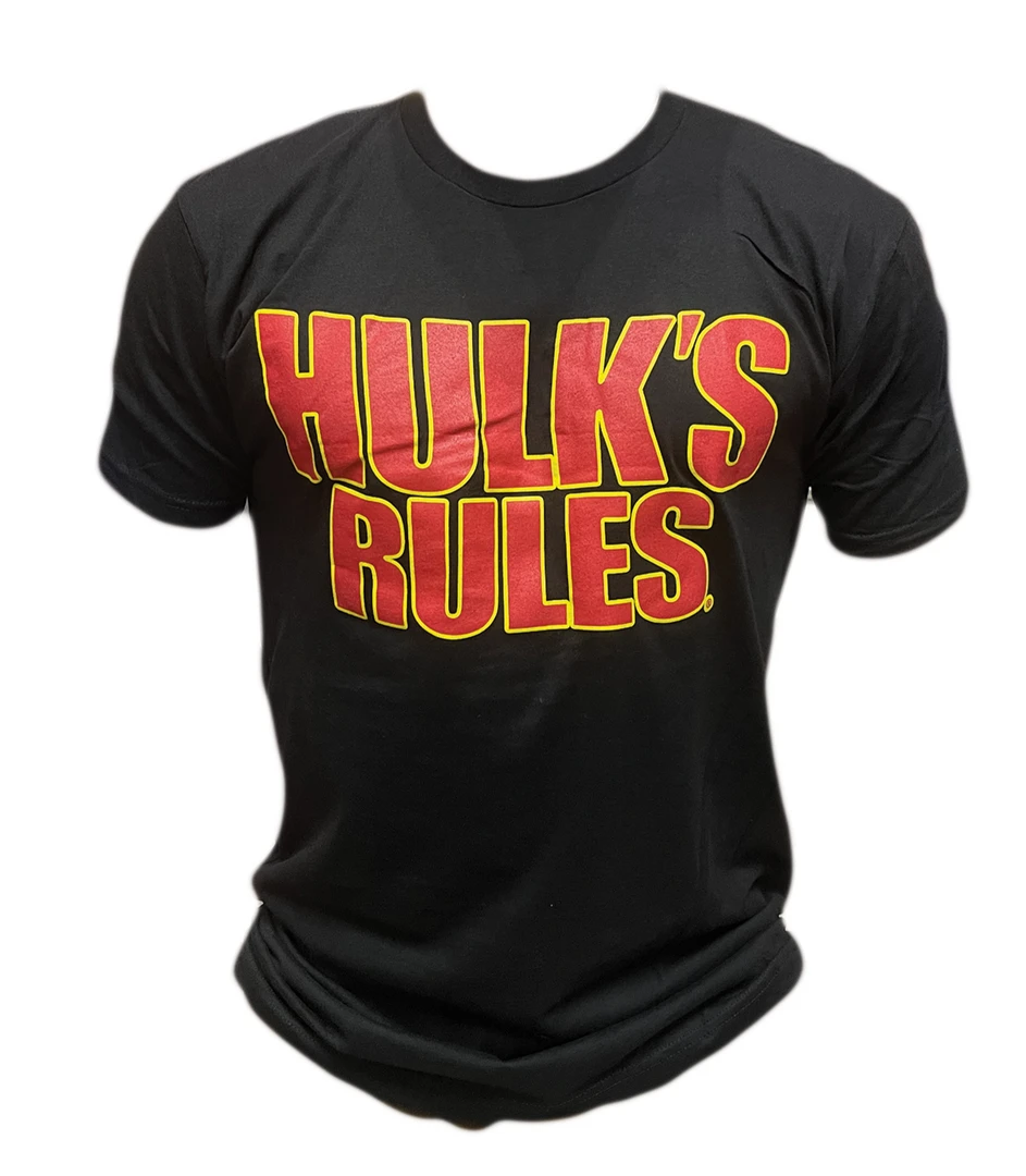 Hogan's Beach Shop Black Hulks Rules Shirt CLOTHING Hogan's Beach Shop Black Hulks Rules Shirt CLOTHING