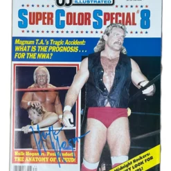 Hogan's Beach Shop AUTOGRAPHED MEDIA 1987 Pro Wrestling Illustrated Hulk Hogan Magazine Autographed