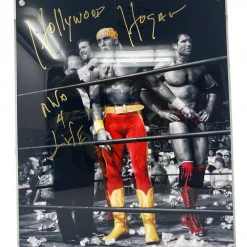 Hogan's Beach Shop Hulk Hogan Spotlight Plaques Signed AUTOGRAPHED MEDIA