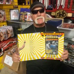 Hogan's Beach Shop AUTOGRAPHED MEDIA Antonia Inoki Vs Hulk Hogan Dvd / Magazine Autographed Volume (1)