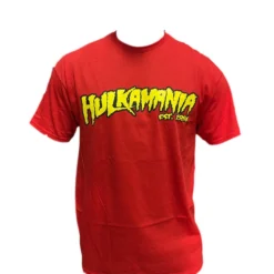 Hogan's Beach Shop CLOTHING Red Hulkamania Tee