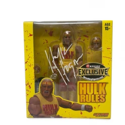 Hogan's Beach Shop Storm Collectables Hulk Hogan Hulk Rules Ringside Exclusive Figure Signed AUTOGRAPHED TOYS & FIGURES